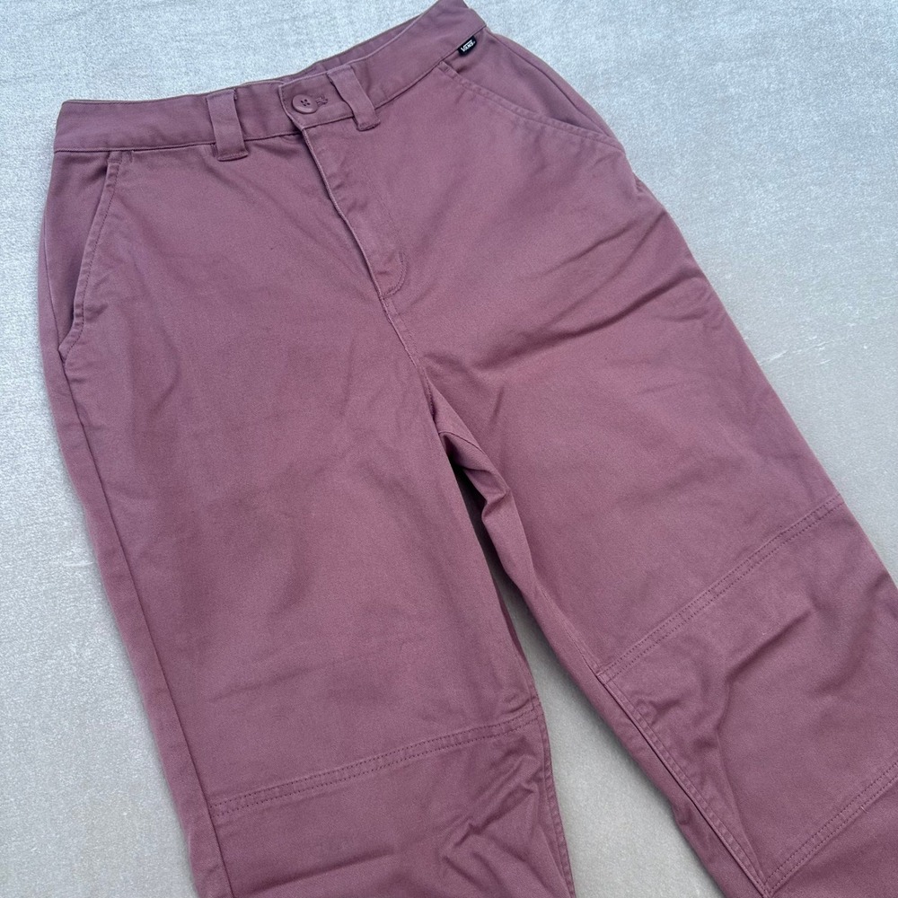 Vans Women's Size 25 Mauve Purple Double Knee Carpenter Workwear Pants
